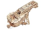 UGEARS 3D Holzbausatz Drehleier, für Kinder und Erwachsene, Hurdy-Gurdy, Puzzle, ohne Klebstoff