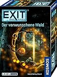 KOSMOS 695149 EXIT- Das Spiel - Der verwunschene Wald, Level: Einsteiger, Escape Room Spiel, für 1 bis 4 Spieler ab 10 Jahre, einmaliges Event-Spiel, spannendes Gesellschaftsspiel