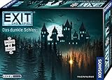 KOSMOS 680787 EXIT Das Spiel + Puzzle - Das dunkle Schloss, Level: Einsteiger, Escape Room Spiel mit Puzzle, für 1 bis 4 Spieler ab 10 Jahre, einmaliges Event-Spiel, spannendes Gesellschaftsspiel