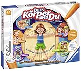 Ravensburger tiptoi Spiel 00560 Dein Körper und Du - Lernspiel von Ravensburger ab 4 Jahren für 1-4 Spieler, das Wissensspiel rund um den menschlichen Körper
