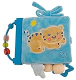 Bieco 17000070 Baby Activity Spiel und Lernbuch Mia, circa 22 cm, blau