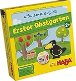 Haba 4655 - Meine ersten Spiele Erster Obstgarten, unterhaltsames Brettspiel rund um Farben und Formen ab 2 Jahren, Holzspielzeug und Lernspiel, der Spieleklassiker für kleine Kinder