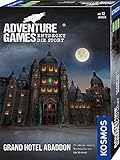 KOSMOS 693190 Adventure Games - Grand Hotel Abaddon. Entdeckt die Story, Kooperatives Gesellschaftsspiel für 1 bis 4 Spieler ab 12 Jahre, spannendes Abenteuer-Spiel