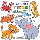 Malbuch Tiere ab 2 Jahren