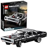 LEGO 42111 Technic Fast & Furious Dom's Dodge Charger Rennwagen Modell für Kinder und Erwachsene, ikonisches Bauset für Sammler