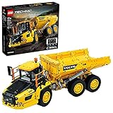 LEGO 42114 Technic Knickgelenkter Volvo-Dumper (6x6), ferngesteuertes Auto, Konstruktionsfahrzeug für Kinder und Erwachsene