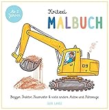 Kritzelmalbuch: Bagger, Traktor, Feuerwehr und andere Autos und Fahrzeuge - ab 2 Jahre: Bagger, Traktor, Feuerwehr und viele andere Autos und Fahrzeuge - ab 2 Jahre