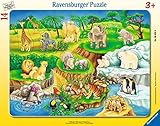 Kinderpuzzle - Zoobesuch