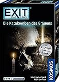 KOSMOS 694289 - EXIT - Das Spiel - Die Katakomben des Grauens - das 2-teilige Abenteuer in 1 Box, Level: Fortgeschrittene, Escape Room Spiel