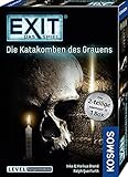 KOSMOS 694289 - EXIT - Das Spiel - Die Katakomben des Grauens - das 2-teilige Abenteuer in 1 Box, Level: Fortgeschrittene, Escape Room Spiel